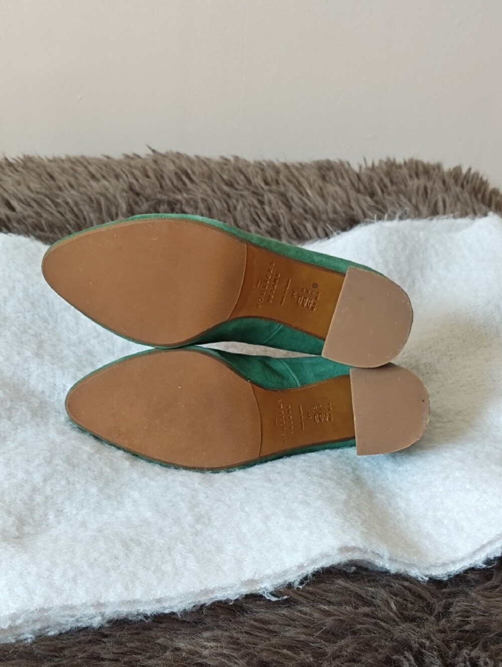Sezane Alice Green Pumps - Picture 2 of 7